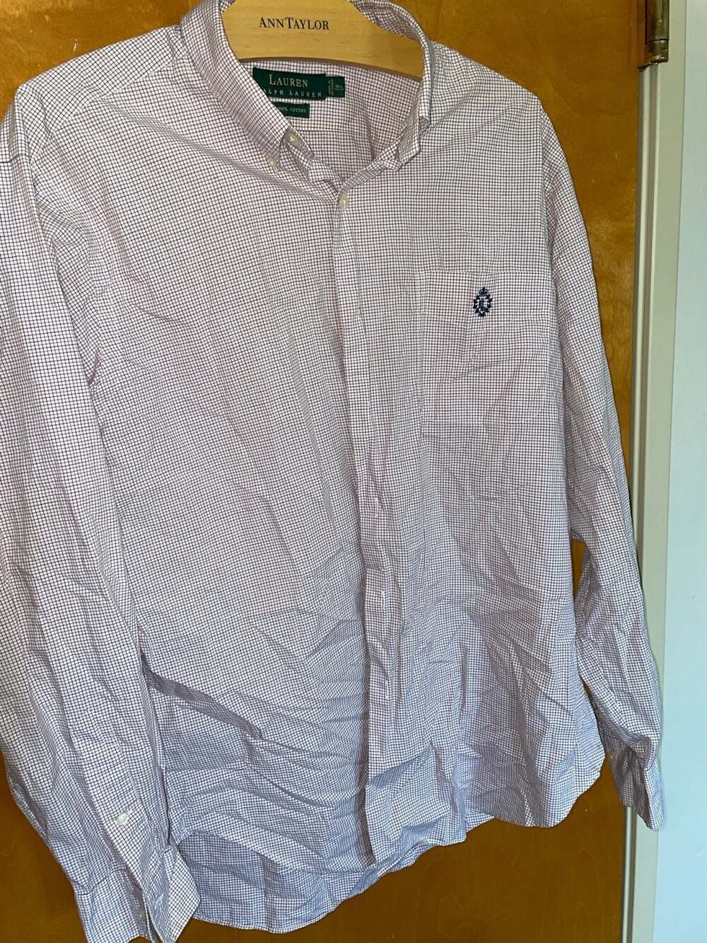 Lauren Ralph Lauren Men's Long Sleeve Button Down Shirt 16.5 34/35